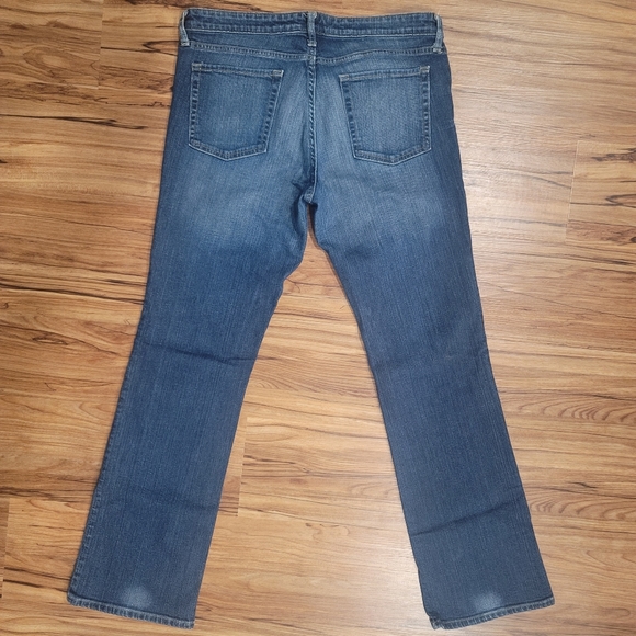 Women's GAP 1969 Premium Bootcut Blue Denim Fashion Jeans - Picture 4 of 5